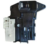 Interruptor de bloqueo de puerta de lavadora para DFS03857 lavadora Interruptor inductivo de bloqueo de puerta 250V Piezas de repuesto Negro