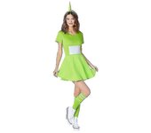 Unbrand Verde claro # Mujeres Teletubbies Disfraces Dipsy Tank Vestido Rojo Po Amarillo Laa-laa Purple Tinky Winky Outfits para Adultt Teletubbies ...