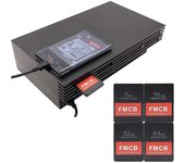 Jxlgv Para la tarjeta de memoria Ps2 con Fmcb Ps1 1.966 para Playstation-2/1 Free Mcboot Plug