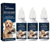 3x gotas para los ojos para mascotas - bacterianas, virales y fúngicas e infecciones - perros, gatos,
