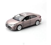 Modelo de coche de juguete de metal fundido a presión escala 1:32 Toyota Corolla Hybrid Pull Back Sound & Light Educational Collection Puertas de r...