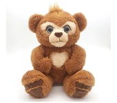 Wwxx XHX Cubículo de peluche interactivo, el curioso oso multicolor