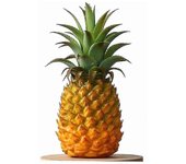 Frutas artificiales realistas Piña falsa para exhibir alto
