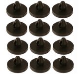 12 piezas Interruptor de freno Tope de goma Pedal de freno Almohadilla de parada Cojín de parada Luces de freno Interruptor Limitador 90541-06036 A...