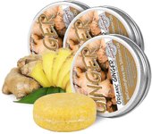 Ginger Hair Regrowth Shampoo Bar, Anti-hair Loss Ginger Shampoo Soap, Natural Organic Ginger Shampoo Bar, promueve el crecimiento del cabello Jabón...