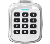 Puerta multifrecuencia 280-868MHz 280-868MHz Puerta de garaje Llave Teclado inalámbrico Código Puerta de control remoto Blanco