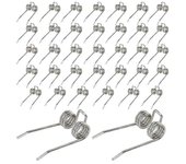 36PCS Púas de repuesto de desbrozador compatibles para Greenworks 29272 27022 2500600G Piezas de escarificador de acero MultiColor