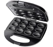 12 Máquina eléctrica para hacer gofres de nueces, Máquina secadora de frutas casera multifuncional, Máquina para hacer piñones, Máquina pequeña de ...