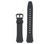 Correa de reloj de 18 mm para Casio W-800H F-91 W-218H correa negra de repuesto de correa de reloj Hebilla negro