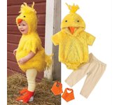 Disfraz De Pollo Pequeño Disfraz De Pollito Para Niños Pequeños Y Niños / YY 100CM