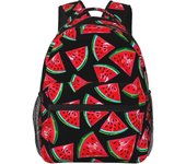 Linki Sandías Patrón Mochilas Mochila Escolar para Niños Niños Niñas Correa Ajustable Impermeable 16 pulgadas Mochila Escolar Mochila al aire libre...