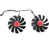 Pccy 2PCS 95MM FDC10U12S9-C CF1010U12S Cooler Fan Reemplazar para AMD Radeon RX 580 590 RX580 RX590 Coo Card Coo