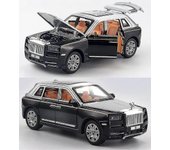 Rolls Royce Wraith Coche de lujo de juguete para niños 1/32 Diecast miniatura modelo Pull Back Sound & Light Collection Regalo para niños Kid Boris...