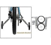 Estabilizadores de bicicleta Adulto Niños Bicicleta Velocidad variable Mtb Rueda auxiliar 20 pulgadas