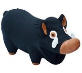 Juguetes de látex para perros Sonido Squeaky Pig Animal Chew Pet Rubber Vocal Toys para perros pequeños y grandes Juguete interactivo resistente a ...