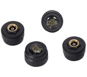 Bluetooth 5.0 Sensor del sistema de alarma de presión de neumáticos TPMS para automóvil Sistema de monitoreo de presión de neumáticos Android / IOS...