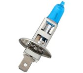 2 bombillas de lámpara de faro halógeno de gas xenón para automóvil H1 100W 12V (luz blanca) Como se muestra 6.00X2.40X2.40CM