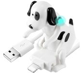 Cable USB Funny Humping Dog Charger para 13/12/11 y más, Moving Spotty Dog Fast Charger Cable USB