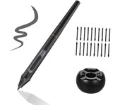 BOSTO Digital Pen 8192 Niveles de presión Lápiz óptico sin batería con 20 piezas de soporte para bolígrafo para BO Battery Free