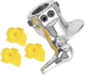 Cabeza de montaje del cambiador de neumáticos, accesorio de cabeza de pato desmontado para cambiador de neumáticos de acero de motocicleta de 28 mm...