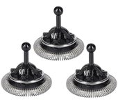 Batidores para Aeroccino 3/4/Plus Espumador de Leche de Repuesto 3 Pack Negro
