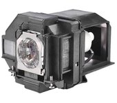 Bombilla de lámpara de proyector de repuesto para lámpara de proyector de ELPLP96 / V13H010L96 Negro