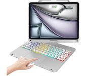 Werleo Funda con teclado inalámbrico para iPad Air de 13 pulgadas M2 2024, iPad Pro 12.9 6ª 5ª 4ª 3ª generación 2022 - 2018, Trackpad, 360 giratori...