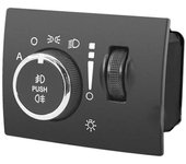 68189157aa Interruptor De Luz Antiniebla Delantera Y Trasera Botón De Interruptor De Faros Coche Para Chrysler 300c Jeep Grand Cherokee Negro