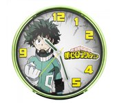 Anime & Manga Reloj de pared My Hero Academia Deku de 10" Varios colores