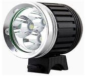 Potente luz LED para bicicleta de montaña, luz para bicicleta, luz para bicicleta de montaña, faro delantero LED recargable para bicicleta, resiste...