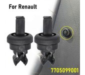 2X Clips Para Renault Clio Megane Scenic Laguna Modus MK1 MK2 MK3 1 2 3 Soporte de suspensión de cuerda de estante de paquete de maletero trasero 7...