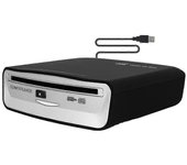 Reproductor de CD universal externo para automóvil - Reproductor de CD portátil, se conecta al puerto USB del automóvil, computadora portátil, TV B...