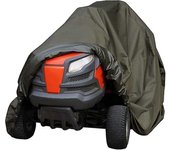 Cubierta de cortadora de césped Cubierta impermeable de césped de lona de invierno Cubierta de tractor de césped Cortadora de polvo de jardín Cubie...