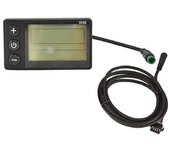 S866 Pantalla LCD de bicicleta eléctrica Panel de control del medidor de pantalla de scooter eléctrico con enchufe a prueba de agua y línea a prueb...