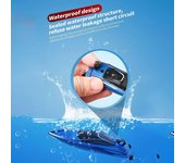 Mini Rc Barco De Control Remoto Barco Impermeable Rc Juguete Para Niños Verde