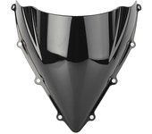 Parabrisas de motocicleta de doble burbuja para Mv Agusta F3 800 675 2012 2013 2014 2015 2016 2017 Accesorios de motocicleta Negro