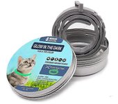 Collares antipulgas y garrapatas para perros, collar ajustable de protección de 8 meses para mascotas para perros grandes, cachorros, gatos, acceso...