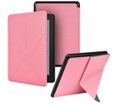 Estuche plegable para Kindle Paperwhite 12ª generación-2024 7", funda de soporte Slim Fit color de rosa