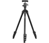 Trípode de cámara portátil Andoer Q160H Trípode de viaje profesional de montaje horizontal con panorámica de 360 grados