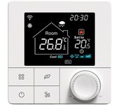 Fan Coil Inteligente Para Sistema Termostato De 2 Tubos Wifi/485 Modbus Con Aplicación y Control por Voz 2.8 Fan Coil para sistema de 2 tuberías