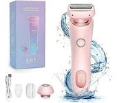 3.0 Waterproof Razor for Women - Wet & Dry Shaver for Painless Hair Removal on Legs, Arms, Underarms & Bikini Area