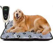 Almohadilla térmica para mascotas extra grande al aire libre Xl estera de calefacción eléctrica para perros grandes Gato Mascota interior Cama cale...