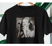 Camiseta con foto de Rihanna | Top de fans de Rihanna | Camiseta Robyn Rihanna Fenty | Camisa de merchandising de Rihanna | Rihanna Cantante | RiRi...