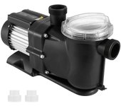 Succebuy Bomba de piscina sobre el suelo, 2 HP, 115 GPM Max. Caudal Bomba de piscina de una sola velocidad, 220V 2850RPM 15M Max. Bomba de piscina ...