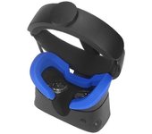 3 In1 Vr Face Pad & front Rear Foam Silicone Covers para Oculus Rift S Vr Glasses Eye Mask Face Mask Skin Rift S Accessories Azul
