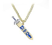 Tikuajgift Legend Of Zelda Sword Anime Collar Joyería Colgante Cosplay Accesorios Regalo de Navidad