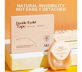 Tiras levantadoras de párpados Cintas impermeables de encaje de párpados de doble pliegue para mujeres Herramientas de maquillaje diario Caja D