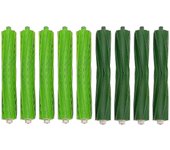 4 Juego de rodillos de cepillo de goma multisuperficie para iRobot Roomba I&E Series i7 i7 + i8 i8 + / Plus E5 E6 E7 Robot aspirador