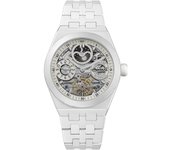 Ingersoll I15103 The Broadway Ceramic Dual Time Automatic Watch Reloj para hombre 43mm 5ATM
