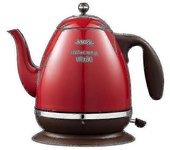 Hervidor eléctrico retro Rojo